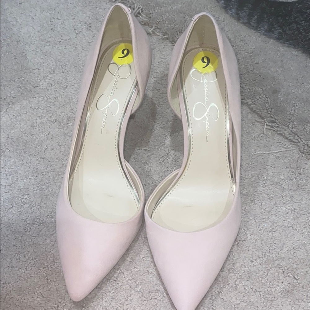 Jessica Simpson light pink pumps size 9 NEW